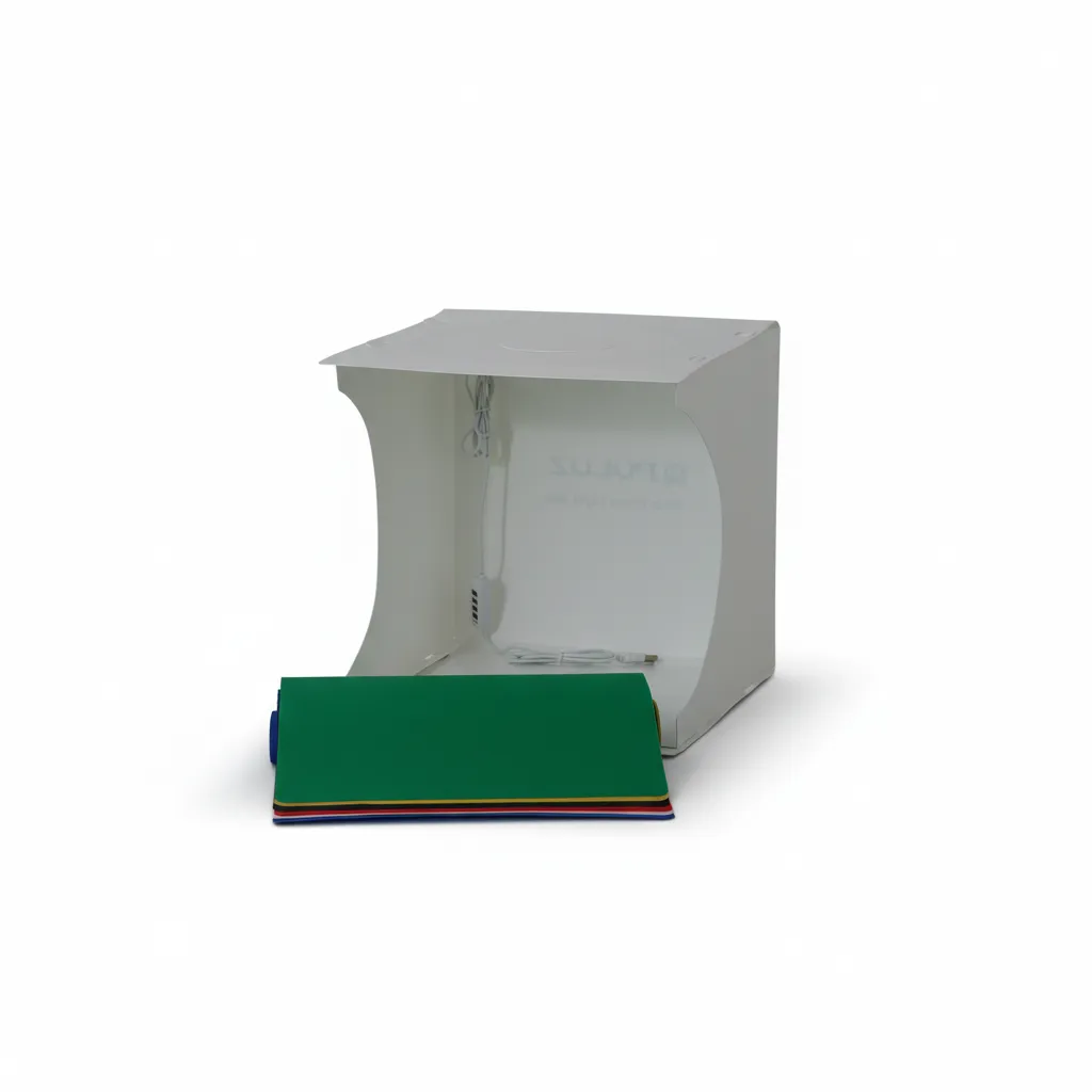 Caja de Luz Portátil con Iluminación LED 30×30×30 cm